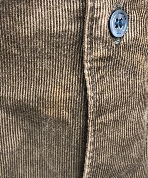 COMME des GARCONS HOMME（コムデギャルソン オム）COMME des GARCONS HOMME (コムデギャルソン オム) ベロア切替コーデュロイシャツ ブラウン サイズ:Sの古着・服飾アイテム