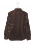 COMME des GARCONS HOMME (コムデギャルソン オム) ベロア切替コーデュロイシャツ ブラウン サイズ:S：8000円