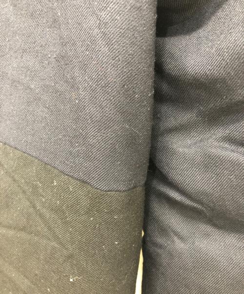 PS Paul Smith（ＰＳポールスミス）PS Paul Smith (ＰＳポールスミス) 中綿コート ブラック×ネイビー サイズ:40の古着・服飾アイテム