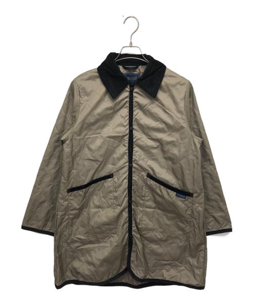 LAVENHAM（ラベンハム）LAVENHAM (ラベンハム) ライトウェイトAラインキルティングジャケット ブラウン サイズ:40の古着・服飾アイテム
