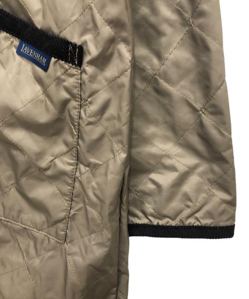 LAVENHAM（ラベンハム）LAVENHAM (ラベンハム) ライトウェイトAラインキルティングジャケット ブラウン サイズ:40の古着・服飾アイテム