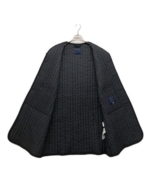 LAVENHAM（ラベンハム）LAVENHAM (ラベンハム) ドロップショルダーロングベスト ブラック サイズ:36の古着・服飾アイテム