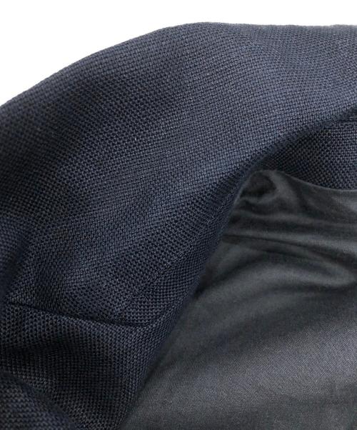 UNITED ARROWS（ユナイテッドアローズ）UNITED ARROWS (ユナイテッドアローズ) リネンブレザーテーラードジャケット ネイビー サイズ:38の古着・服飾アイテム