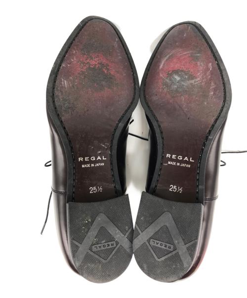 REGAL（リーガル）REGAL (リーガル) ストレートチップシューズ ブラウン サイズ:25 1/2の古着・服飾アイテム