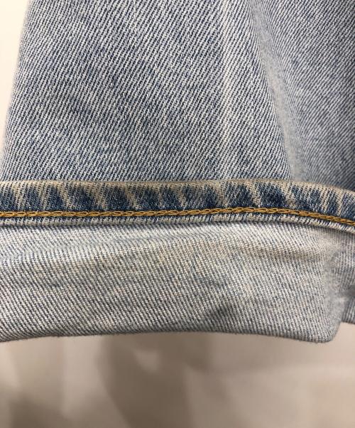 YANUK（ヤヌーク）YANUK (ヤヌーク) ETRE TOKYO (エトレトウキョウ) Center Crease StraightDenim インディゴ サイズ:25の古着・服飾アイテム
