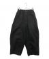 HARVESTY（ハーベスティー）の古着「サーカスパンツ」｜ブラック