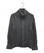 DOLCE & GABBANAドルチェ＆ガッバーナ）の古着「ニットジャケット」｜グレー