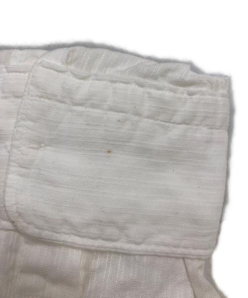 COMME des GARCONS HOMME（コムデギャルソン オム）COMME des GARCONS HOMME (コムデギャルソン オム) コットンドビー織りシャツ ホワイト サイズ:記載なしの古着・服飾アイテム