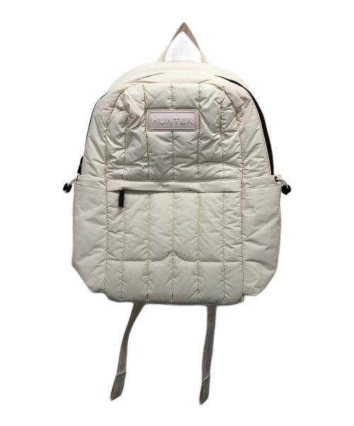 HUNTER（ハンター）HUNTER (ハンター) INTREPID PUFFER LARGE BACKPACK ホワイトの古着・服飾アイテム