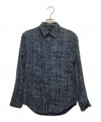 45rpm45アールピーエム）の古着「インディゴ染めシャツ」｜インディゴ