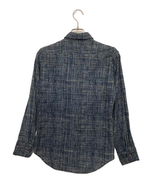 45rpm（45アールピーエム）45rpm (45アールピーエム) インディゴ染めシャツ インディゴ サイズ:2の古着・服飾アイテム