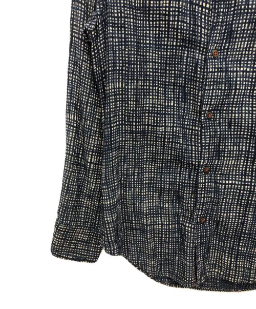45rpm（45アールピーエム）45rpm (45アールピーエム) インディゴ染めシャツ インディゴ サイズ:2の古着・服飾アイテム