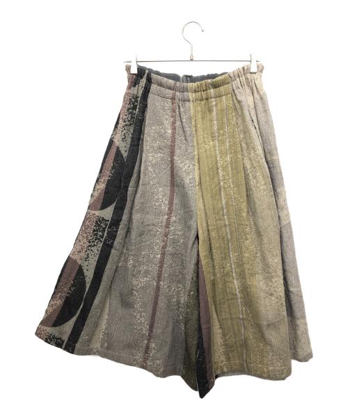 tamaki niime（タマキ ニイメ）tamaki niime (タマキ ニイメ) ワイドパンツ オリーブ サイズ:Sの古着・服飾アイテム