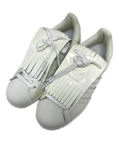 adidas（アディダス）adidas (アディダス) SUPER STAR FR ホワイト サイズ:23の古着・服飾アイテム