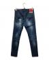 DSQUARED2 (ディースクエアード) ペイントダメージ加工デニムパンツ インディゴ サイズ:44：21000円