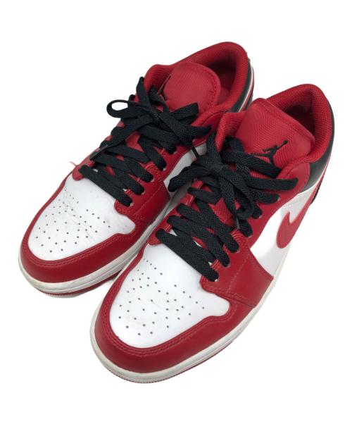 NIKE（ナイキ）NIKE (ナイキ) Air Jordan 1 Low レッド サイズ:26の古着・服飾アイテム