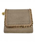 STELLA McCARTNEYステラマッカートニー）の古着「ファラベラ スモール フラップ ウォレット」｜ベージュ