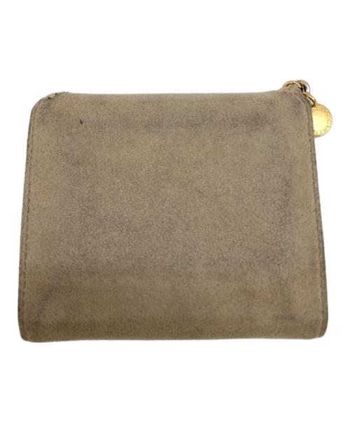 STELLA McCARTNEY（ステラマッカートニー）STELLA McCARTNEY (ステラマッカートニー) ファラベラ スモール フラップ ウォレット ベージュの古着・服飾アイテム