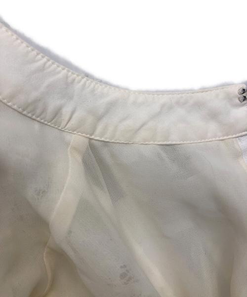 AKIRA NAKA（アキラナカ）AKIRA NAKA (アキラナカ) フリンジブラウス ホワイト サイズ:Sの古着・服飾アイテム