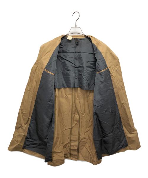 N.HOOLYWOOD（エヌ ハリウッド）N.HOOLYWOOD (エヌ ハリウッド) コットンロングチェスターコート ベージュ サイズ:36の古着・服飾アイテム