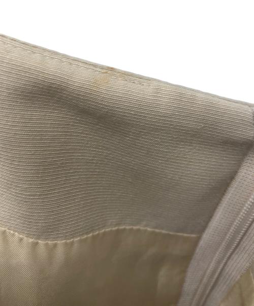 M'S GRACY（エムズグレイシー）M'S GRACY (エムズグレイシー) リボンワンピース ベージュ サイズ:38の古着・服飾アイテム