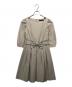 M'S GRACY（エムズグレイシー）の古着「リボンワンピース」｜ベージュ