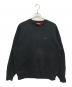 Supreme（シュプリーム）の古着「Small Box Raglan Crewneck」｜ブラック