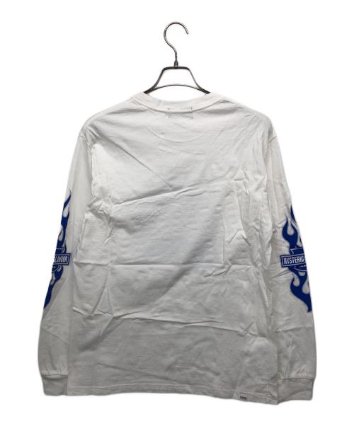 Hysteric Glamour（ヒステリックグラマー）Hysteric Glamour (ヒステリックグラマー) MOTOR CITY BABY Tシャツ ホワイト サイズ:Mの古着・服飾アイテム