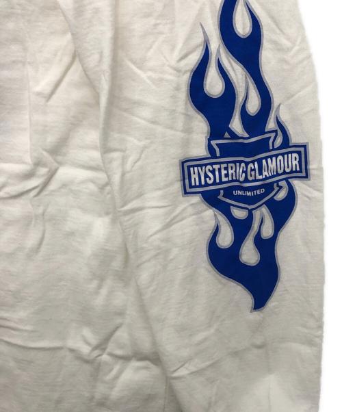 Hysteric Glamour（ヒステリックグラマー）Hysteric Glamour (ヒステリックグラマー) MOTOR CITY BABY Tシャツ ホワイト サイズ:Mの古着・服飾アイテム