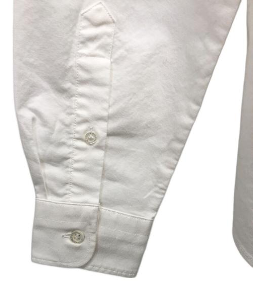 maison kitsune（メゾンキツネ）maison kitsune (メゾンキツネ) Tricolor Fox Patch Shirts ホワイト サイズ:Mの古着・服飾アイテム