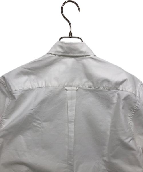 maison kitsune（メゾンキツネ）maison kitsune (メゾンキツネ) Tricolor Fox Patch Shirts ホワイト サイズ:Mの古着・服飾アイテム