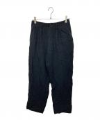 Y's for menワイズフォーメン）の古着「二重折りスラックス」｜ブラック