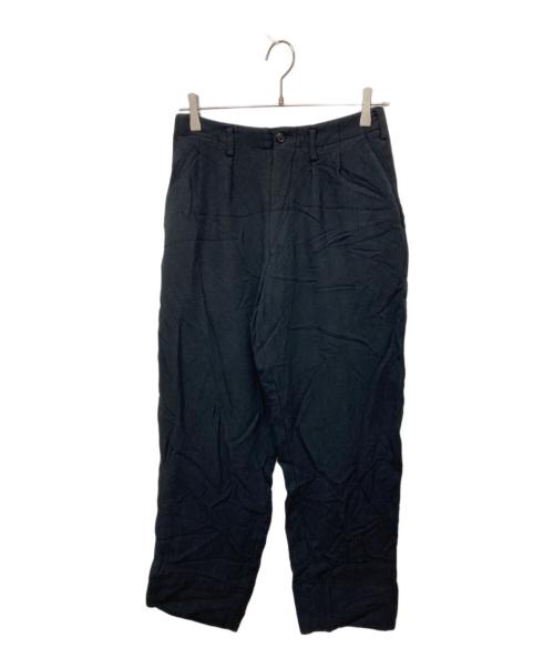 Y's for men（ワイズフォーメン）Y'S for men (ワイズフォーメン) 二重折りスラックス ブラック サイズ:Sの古着・服飾アイテム