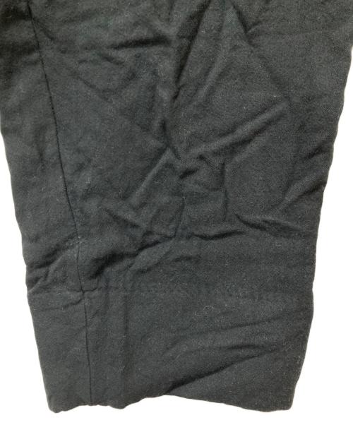 Y's for men（ワイズフォーメン）Y'S for men (ワイズフォーメン) 二重折りスラックス ブラック サイズ:Sの古着・服飾アイテム