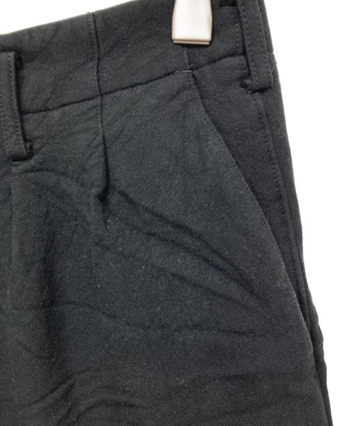 Y's for men（ワイズフォーメン）Y'S for men (ワイズフォーメン) 二重折りスラックス ブラック サイズ:Sの古着・服飾アイテム