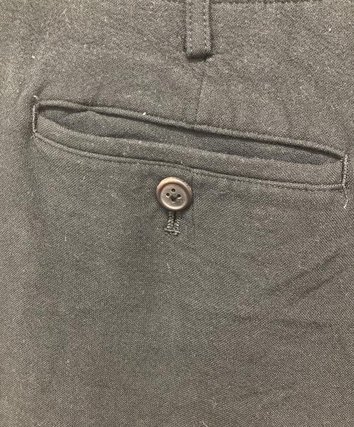 Y's for men（ワイズフォーメン）Y'S for men (ワイズフォーメン) 二重折りスラックス ブラック サイズ:Sの古着・服飾アイテム