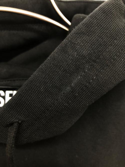DIESEL（ディーゼル）DIESEL (ディーゼル) プルオーバーパーカー ブラック サイズ:Sの古着・服飾アイテム