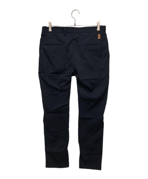 giab's ARCHIVIO（ジャブス アルキヴィオ）giab's ARCHIVIO (ジャブス アルキヴィオ) ノープリーツ ストレッチ ナイロン リラックスパンツ ネイビー サイズ:Lの古着・服飾アイテム