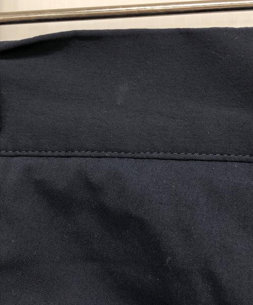 giab's ARCHIVIO（ジャブス アルキヴィオ）giab's ARCHIVIO (ジャブス アルキヴィオ) ノープリーツ ストレッチ ナイロン リラックスパンツ ネイビー サイズ:Lの古着・服飾アイテム