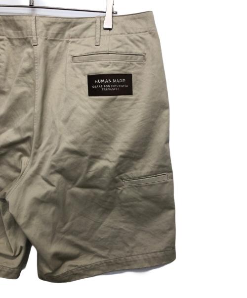 HUMAN MADE（ヒューマンメイド）HUMAN MADE (ヒューマンメイド) ハーフパンツ ベージュ サイズ:XLの古着・服飾アイテム