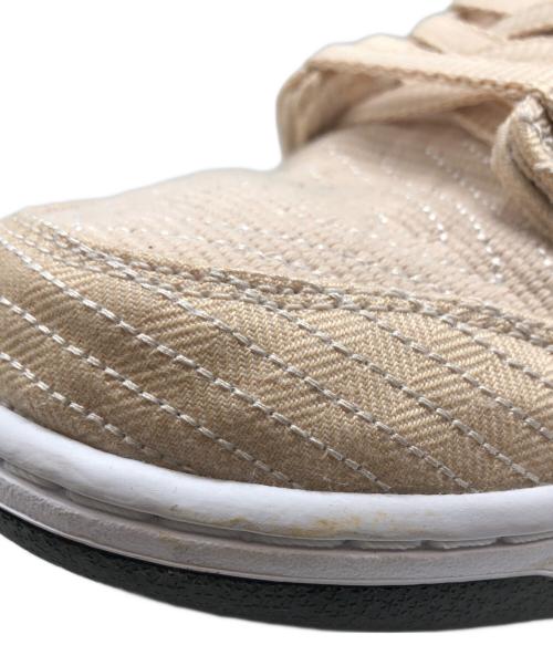 NIKE（ナイキ）NIKE (ナイキ) DUNK LOW NIKE Albino & Preto ベージュ サイズ:28の古着・服飾アイテム