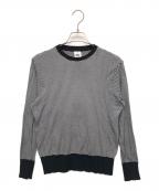 GICIPIジチピ）の古着「ボーダーニット」｜ブラック