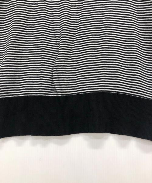 GICIPI（ジチピ）GICIPI (ジチピ) ボーダーニット ブラック サイズ:2の古着・服飾アイテム