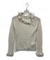 rosy monster（ロージーモンスター）の古着「twinkle mohair frill knit」｜ホワイト
