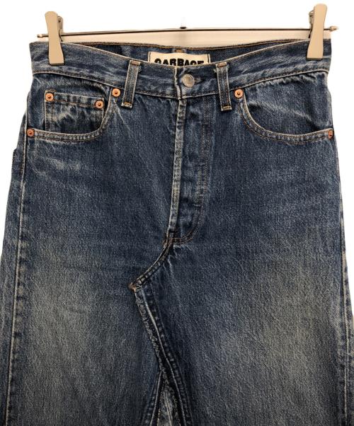 GARBAGE（ガーベッジ）GARBAGE (ガーベッジ) LEVI'S (リーバイス) リメイクロングスカート インディゴ サイズ:29の古着・服飾アイテム