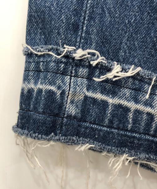 GARBAGE（ガーベッジ）GARBAGE (ガーベッジ) LEVI'S (リーバイス) リメイクロングスカート インディゴ サイズ:29の古着・服飾アイテム