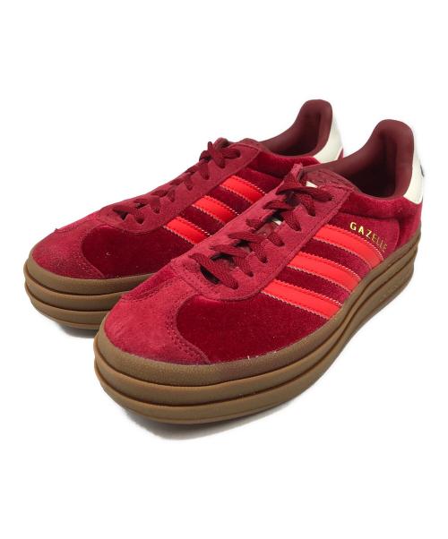 adidas（アディダス）adidas (アディダス) GAZELLE BOLD W レッド サイズ:23の古着・服飾アイテム