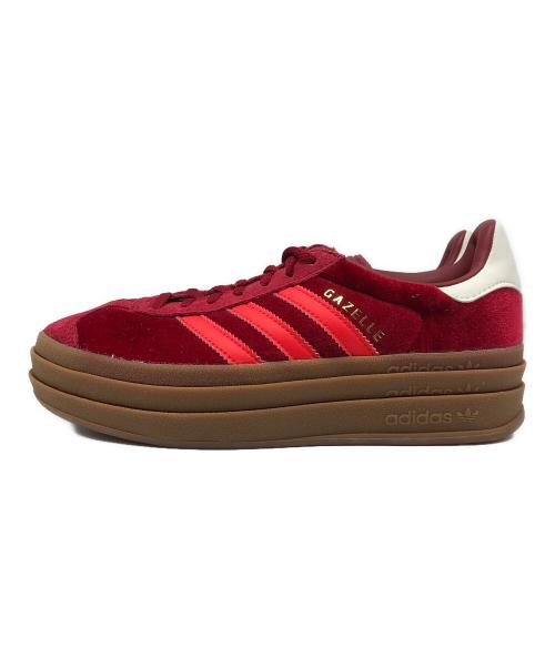 adidas（アディダス）adidas (アディダス) GAZELLE BOLD W レッド サイズ:23の古着・服飾アイテム