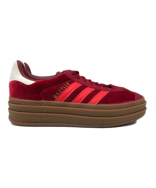adidas（アディダス）adidas (アディダス) GAZELLE BOLD W レッド サイズ:23の古着・服飾アイテム