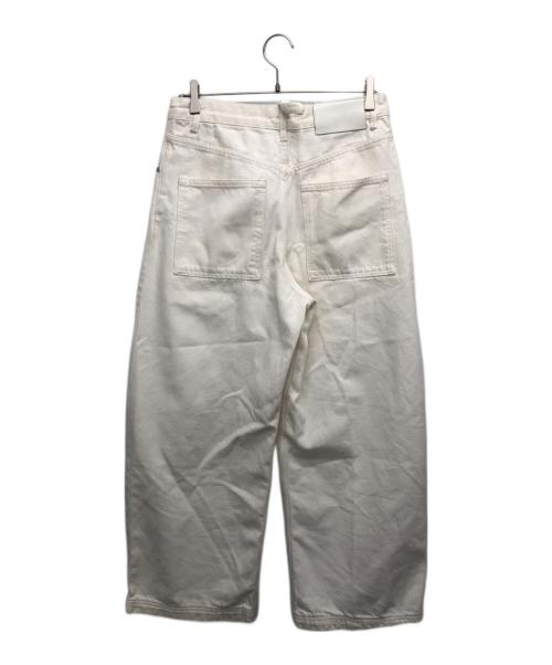 ZARA（ザラ）ZARA (ザラ) STUDIO NICHOLSON (スタジオ ニコルソン) バルーンデニムパンツ ホワイト サイズ:USA 29の古着・服飾アイテム